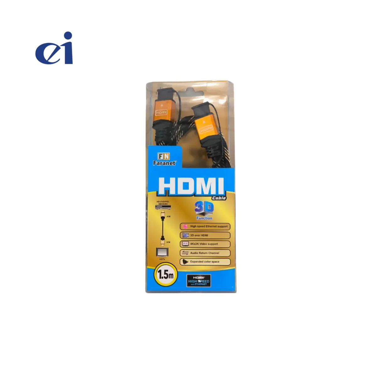 کابل 1.5 متری HDMI فرانت 3D