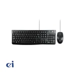 کیبورد و ماوس با سیم لاجیتک MK120 Logitech MK120 Wired Keyboard and Mouse