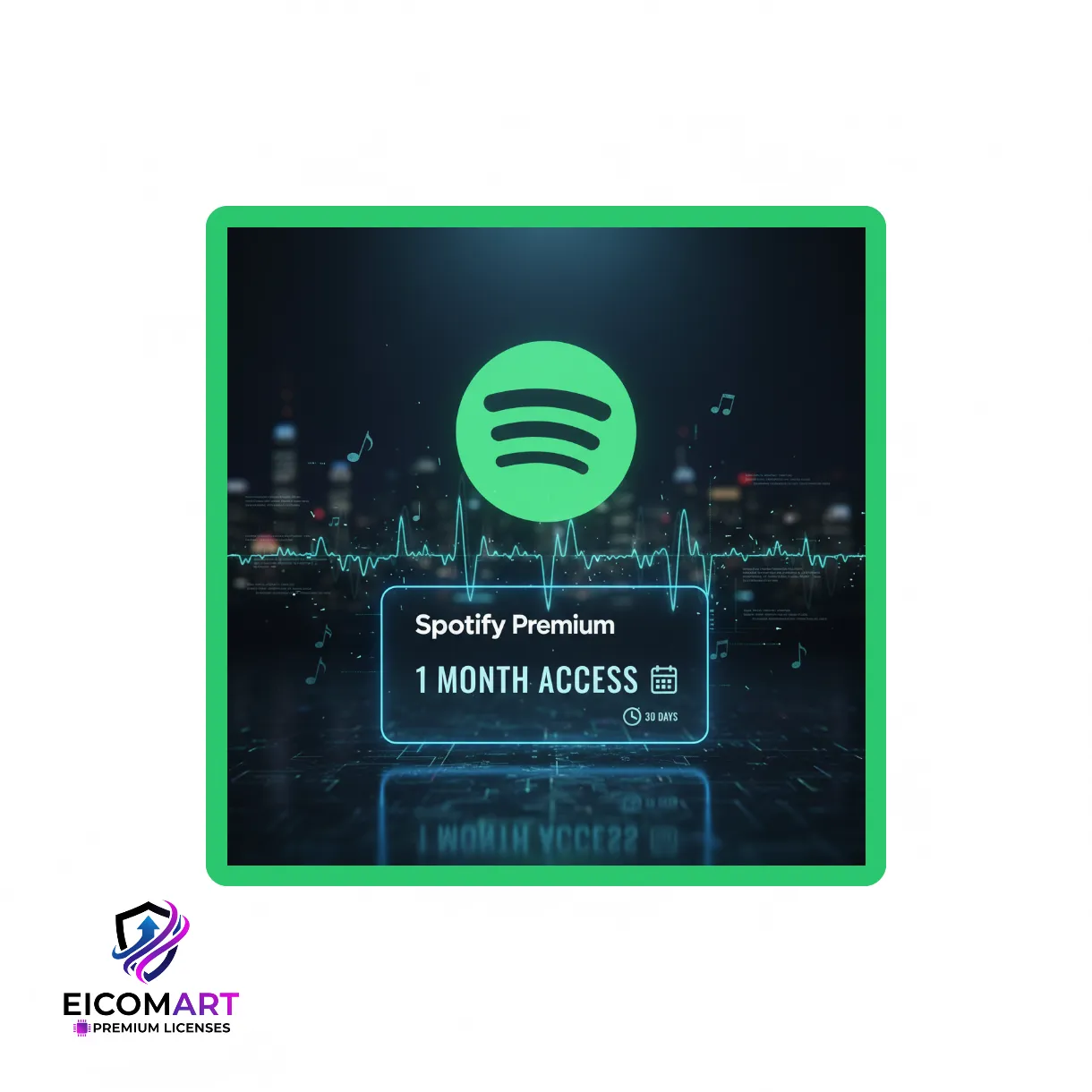 اشتراک اسپاتیفای پرمیوم آمریکا Individual یک ماهه